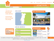 Tablet Screenshot of portugal-vivendas.com